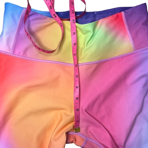 Athleta Multicolor Gradient Leggings - Picture 7 of 8